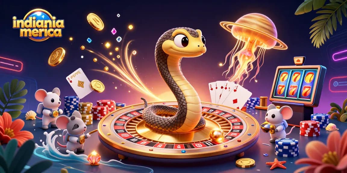 Join the gaming excitement at indianiamerica with cosmic roulette and playful astronaut mice.
