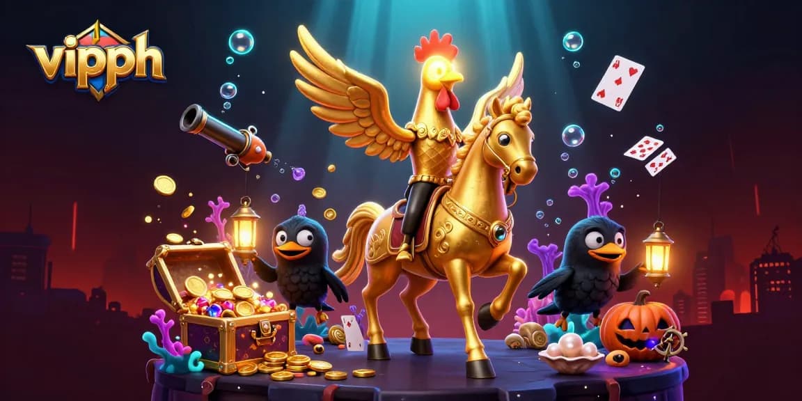 Engage with vipph's immersive 3D casino adventure featuring dynamic gaming elements.