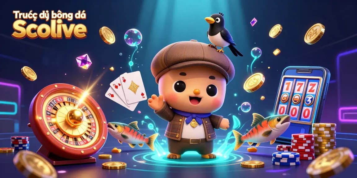 Experience Trực tiếp bóng đá Socolive through a vibrant 3D casino world filled with engaging elements.