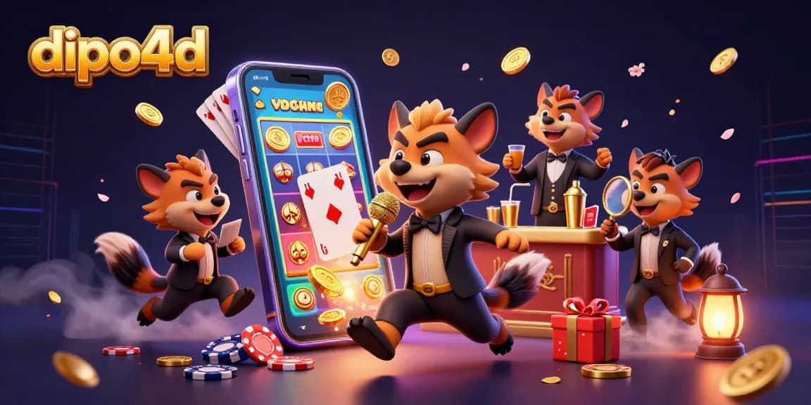 Dive into the excitement with dipo4d as lively hyenas run a comedy casino club, blending games and humor.