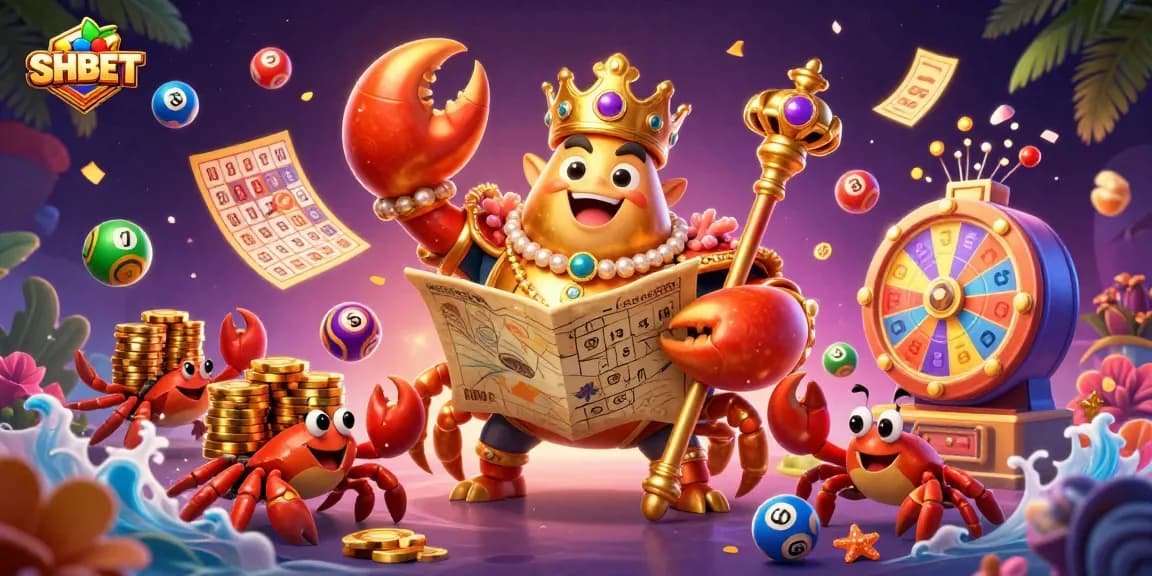 Engage in thrilling games at SHBET with a vibrant 3D casino-inspired scene showcasing exciting gambling elements.