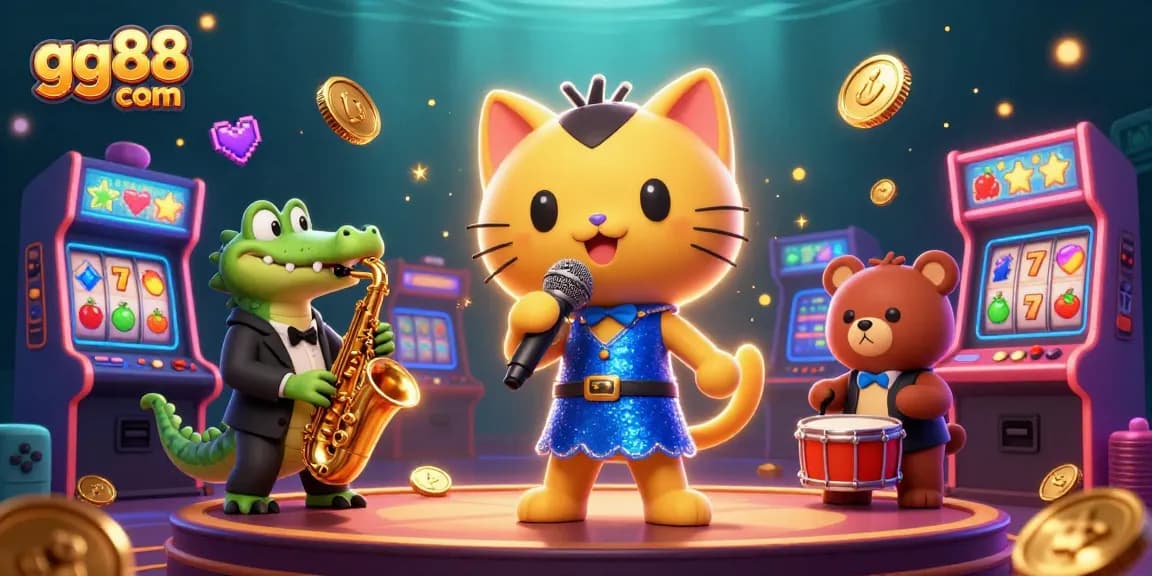 Engage in gaming excitement with gg88 com's vibrant slot machines and charismatic characters.