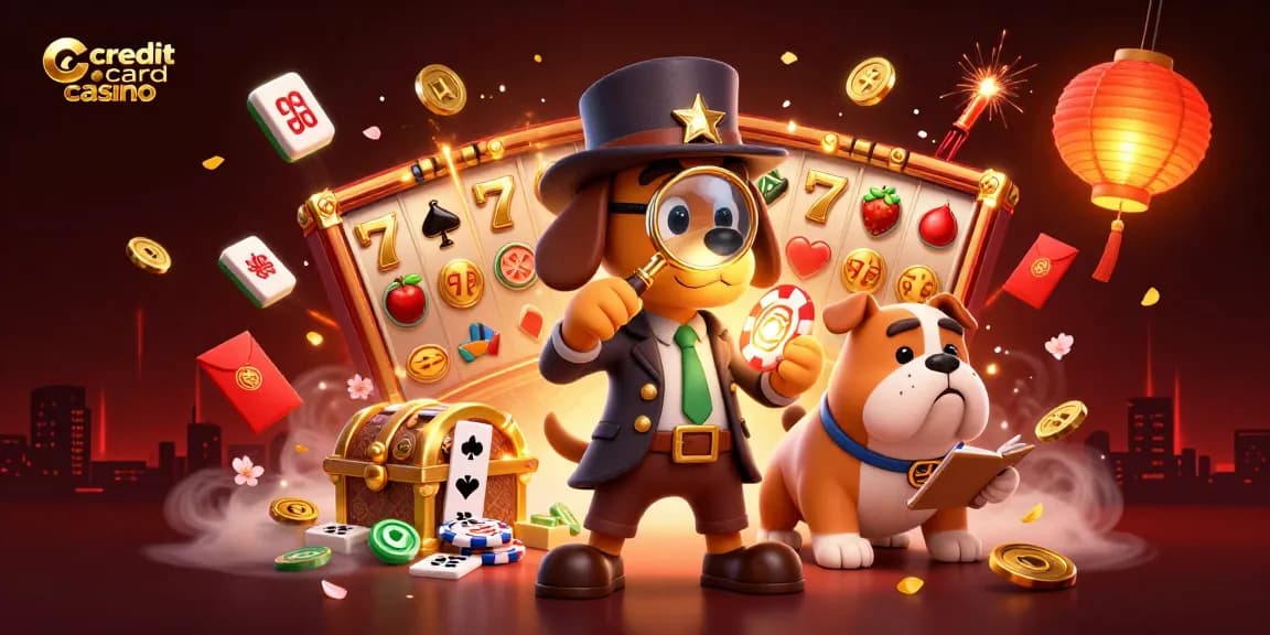Experience the thrill of a credit card casino with playful characters and dynamic winning elements.