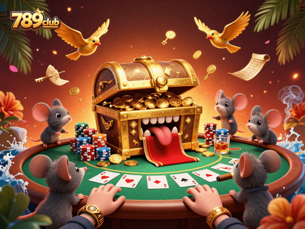 Experience thrilling wins at 789club's vibrant casino with exciting poker, treasure, and adventure.