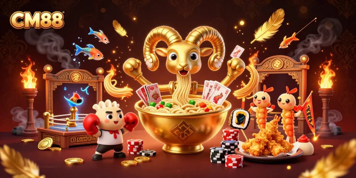 Experience dynamic gameplay at CM88 with vibrant characters and engaging fish shooting elements.