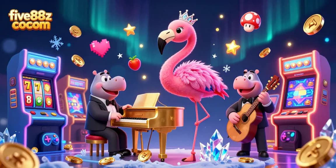 Engage in vibrant casino entertainment at five88z cocom with lively characters and dynamic gaming elements.
