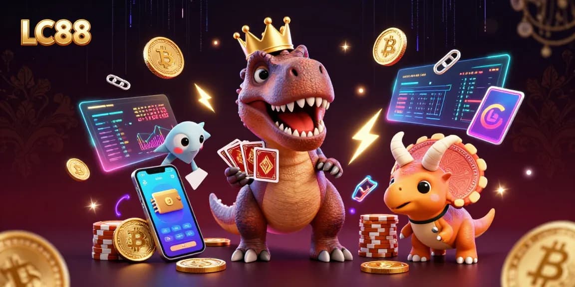 LC88 offers thrilling online gaming experiences with vibrant characters and exciting casino elements.