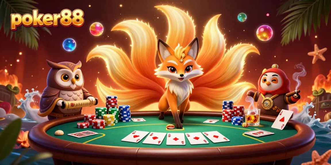 Mainkan poker88 dengan pengalaman seru di dunia judi online, dikelilingi karakter fantasi yang memukau.