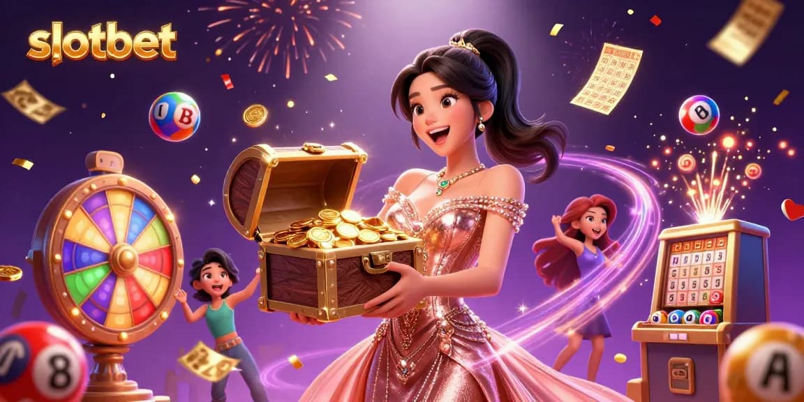 Experience the excitement of slotbet's online gambling with vibrant games and treasures!