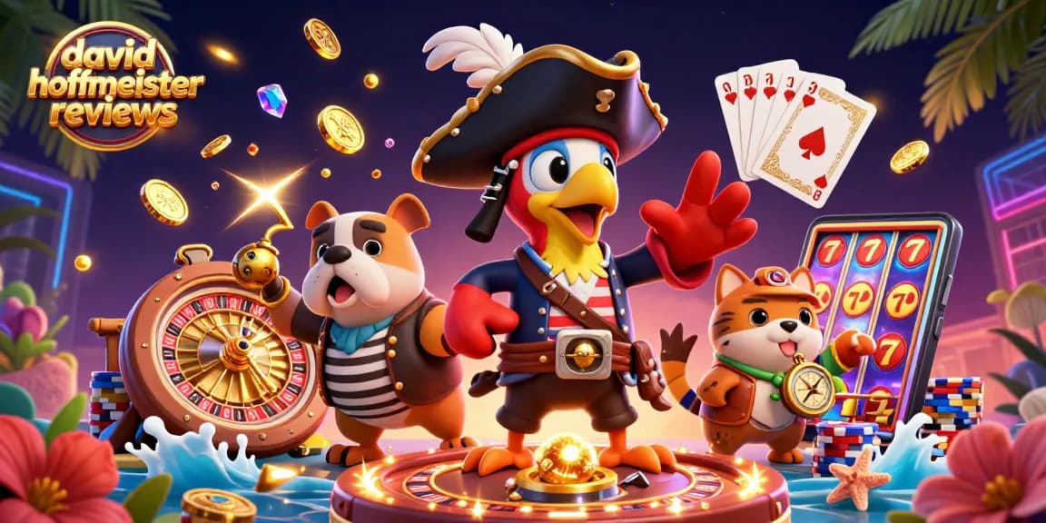 Engage with thrilling david hoffmeister reviews at a vibrant casino scene filled with exciting elements.