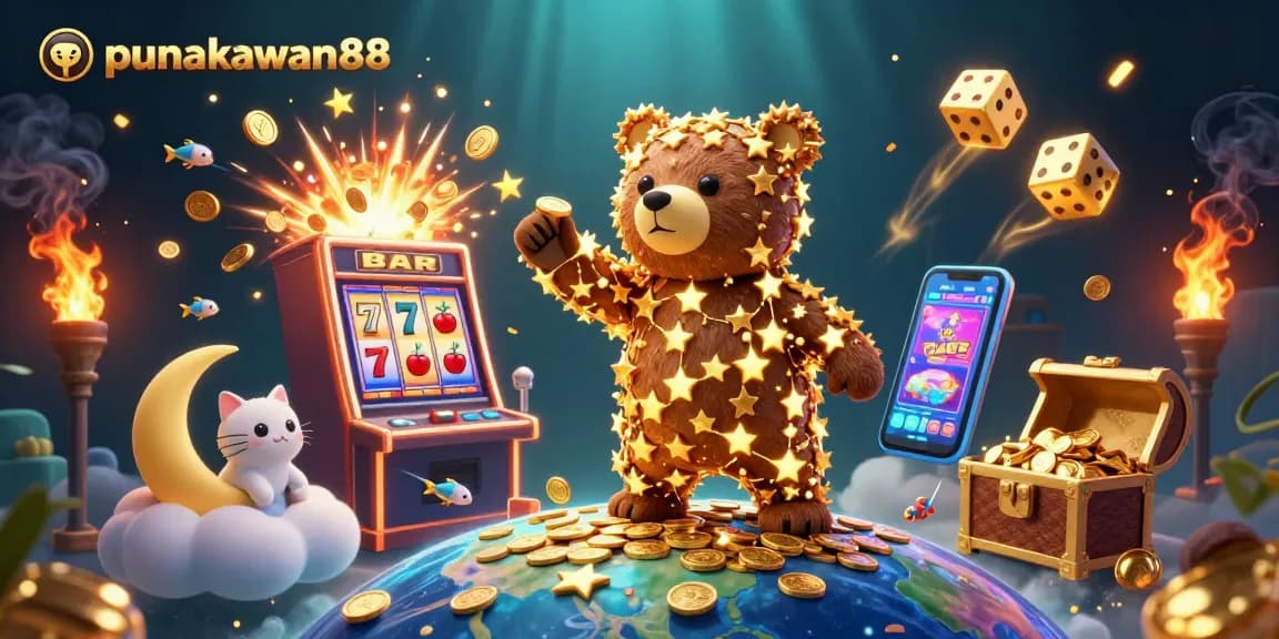 Punakawan88 offers a thrilling gaming experience with stars, treasures, and casino excitement.