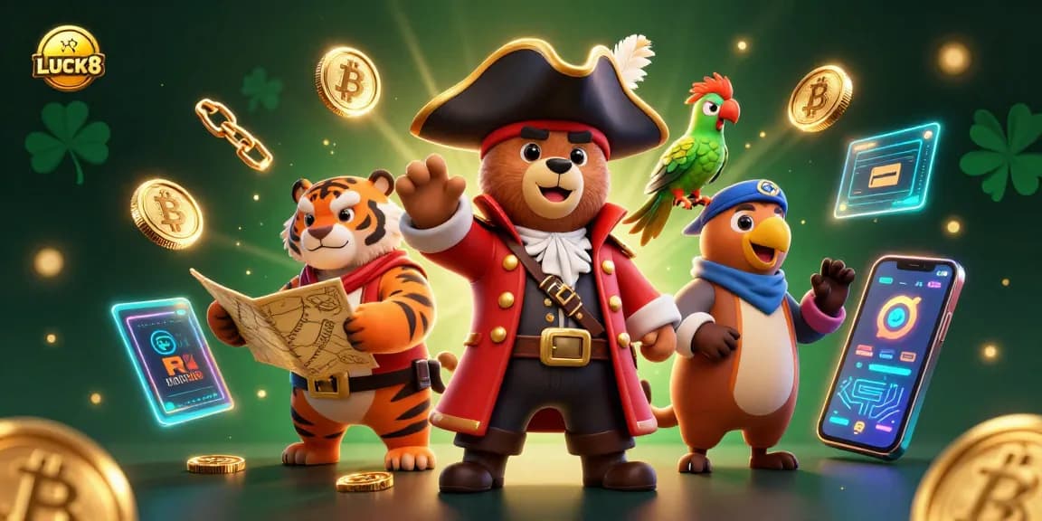 LUCK8 tham gia cuộc phiêu lưu cùng gấu và hổ trong tranh 3D đầy màu sắc