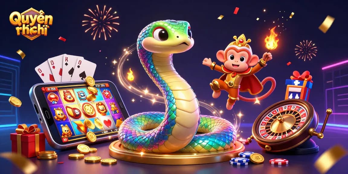 Spin game reels and celebrate Quyền riêng tư in a vibrant casino scene with whimsical characters and dynamic elements.