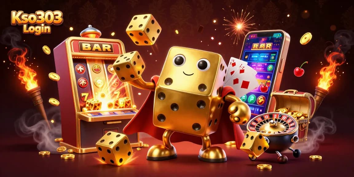 Kso303 Login mengajak pemain untuk bergabung dan memenangkan jackpot di portal permainan slot terbaik.