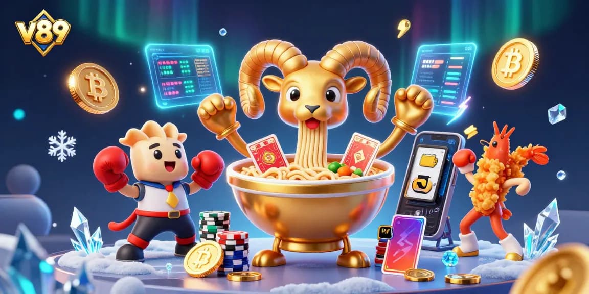 Mainkan v89 dengan ramen kartun raksasa dalam kasino virtual penuh keceriaan.