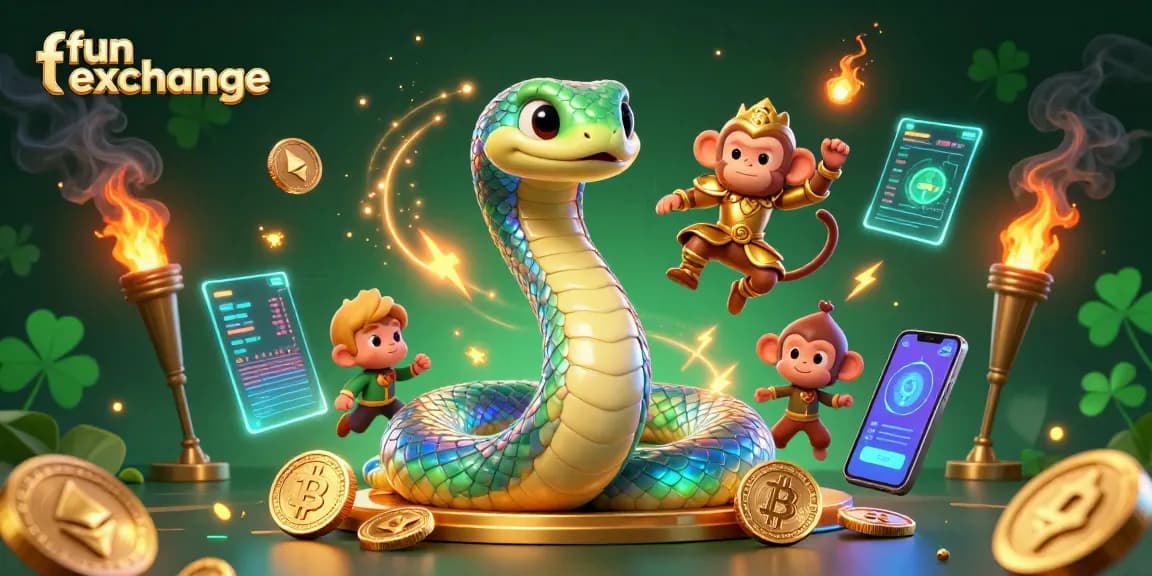 Engage with fun exchange through a dynamic 3D illustration showcasing exciting gaming elements and vibrant characters.