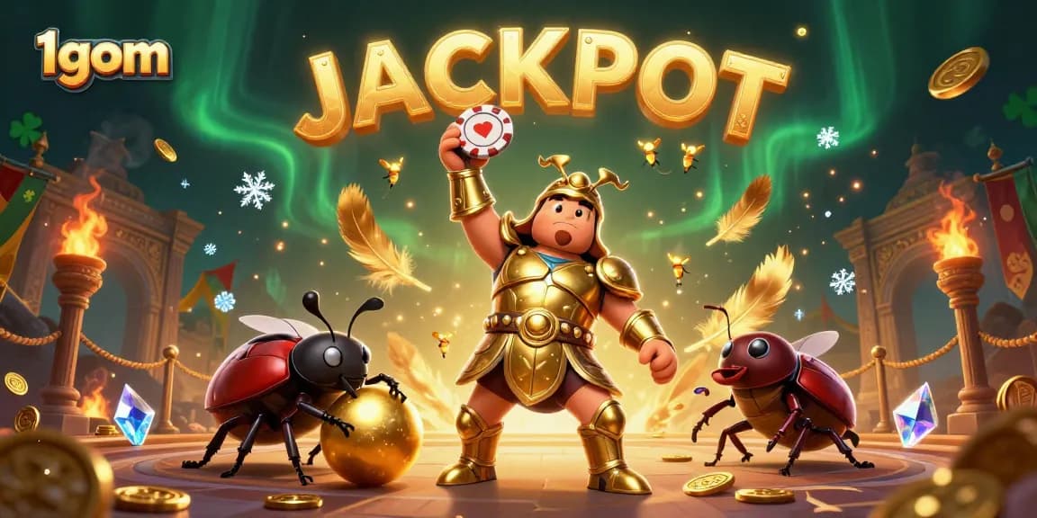 Experience thrilling victories with 1gom at the casino, teaming up for glory in a vibrant atmosphere.