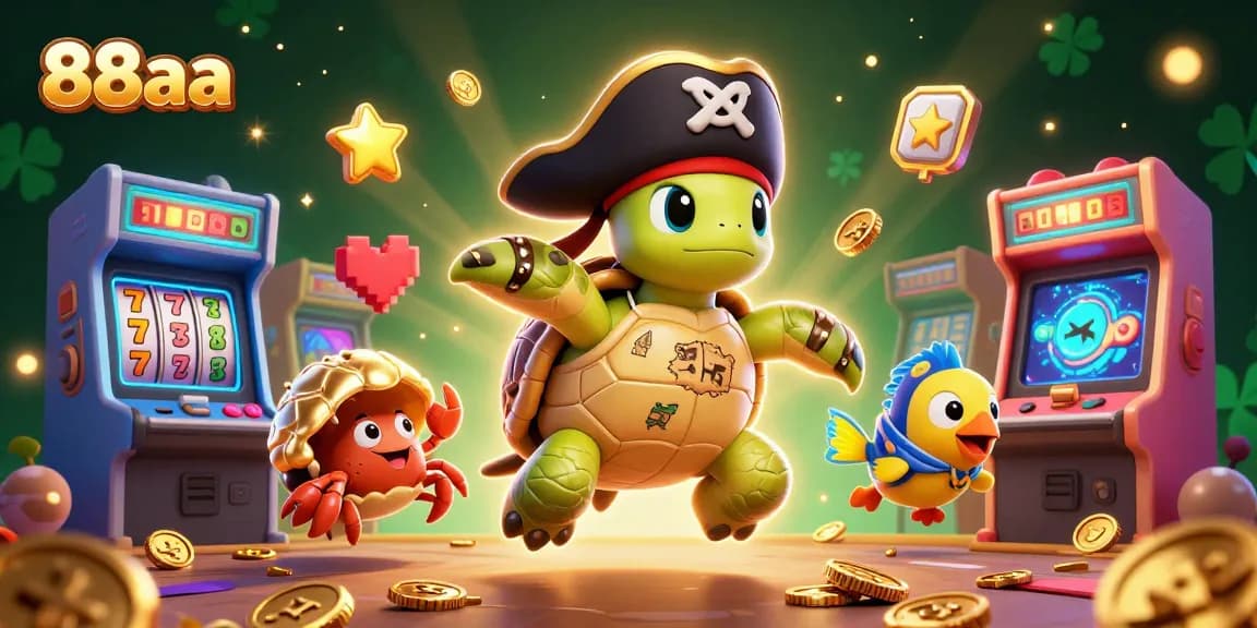 Experience the vibrant 88aa online gaming scene with characters and casino elements, showcasing exciting gameplay.
