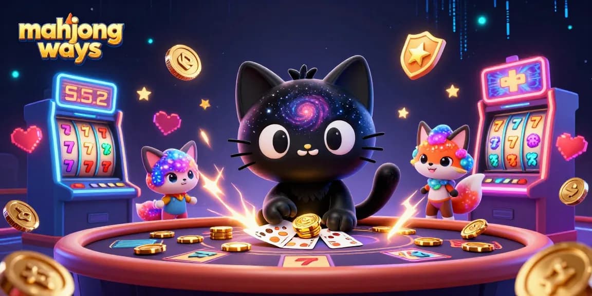 Experience the excitement of mahjong ways slot game with vibrant characters, colorful elements, and engaging action.