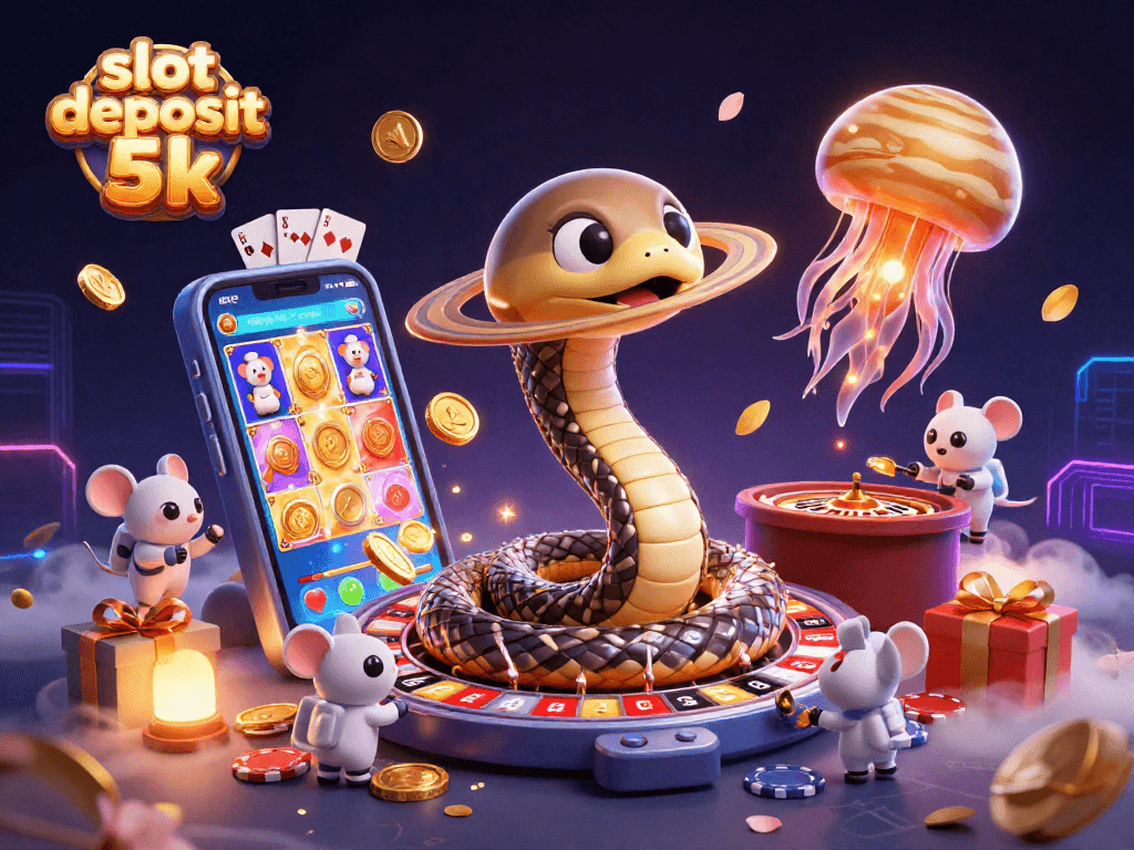 Slot deposit 5k menawarkan kesempatan menang besar dengan grafis permainan slot yang mengesankan.