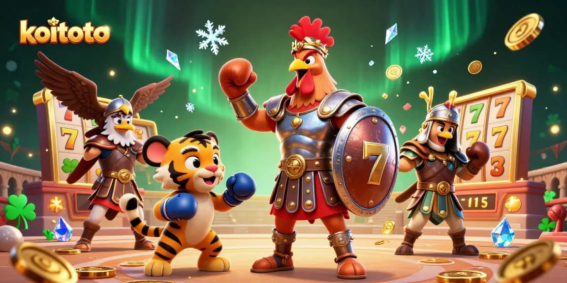 Koitoto memberikan pengalaman bermain slot gacor dengan simbol keberuntungan dan elemen jackpot yang menonjol.
