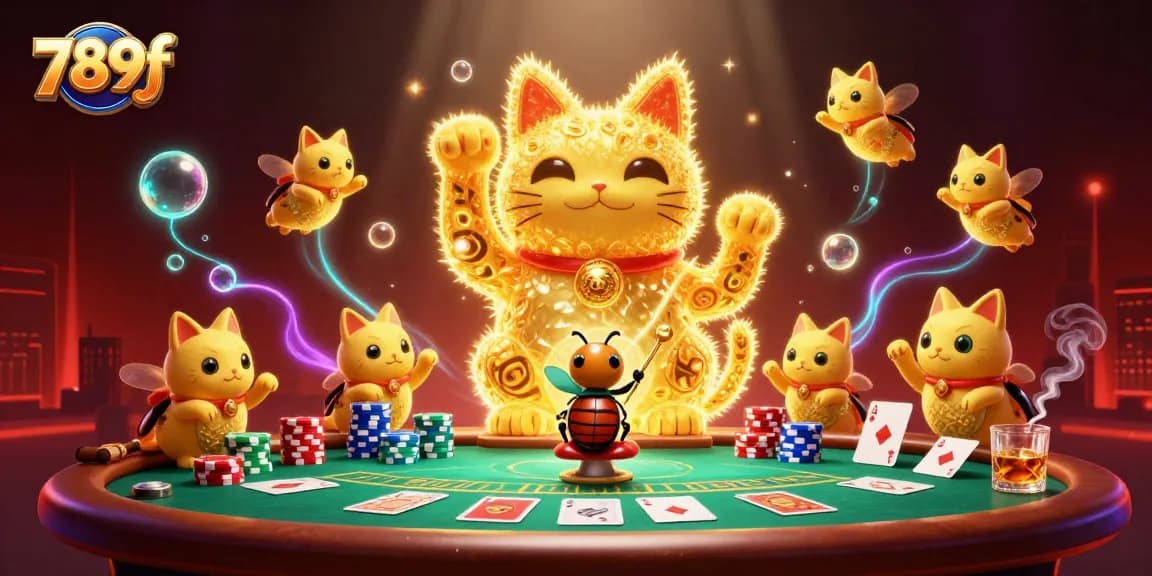 Play and win with exciting 789f games, featuring dynamic casino symbols and vibrant visuals.