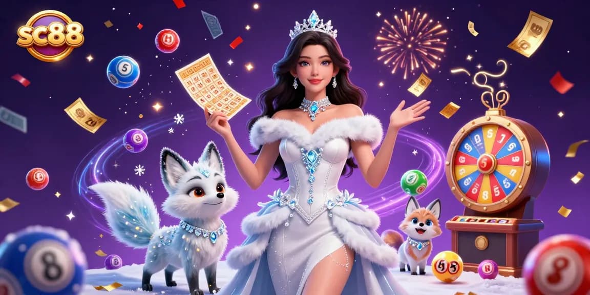 Experience thrilling gaming at sc88 with vibrant casino elements and dynamic energy bursting from this illustration.