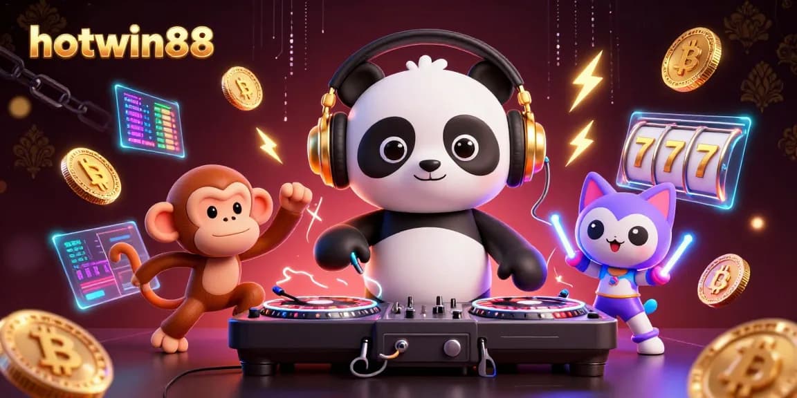 Engage with hotwin88's thrilling slot experience featuring dynamic characters and casino elements.