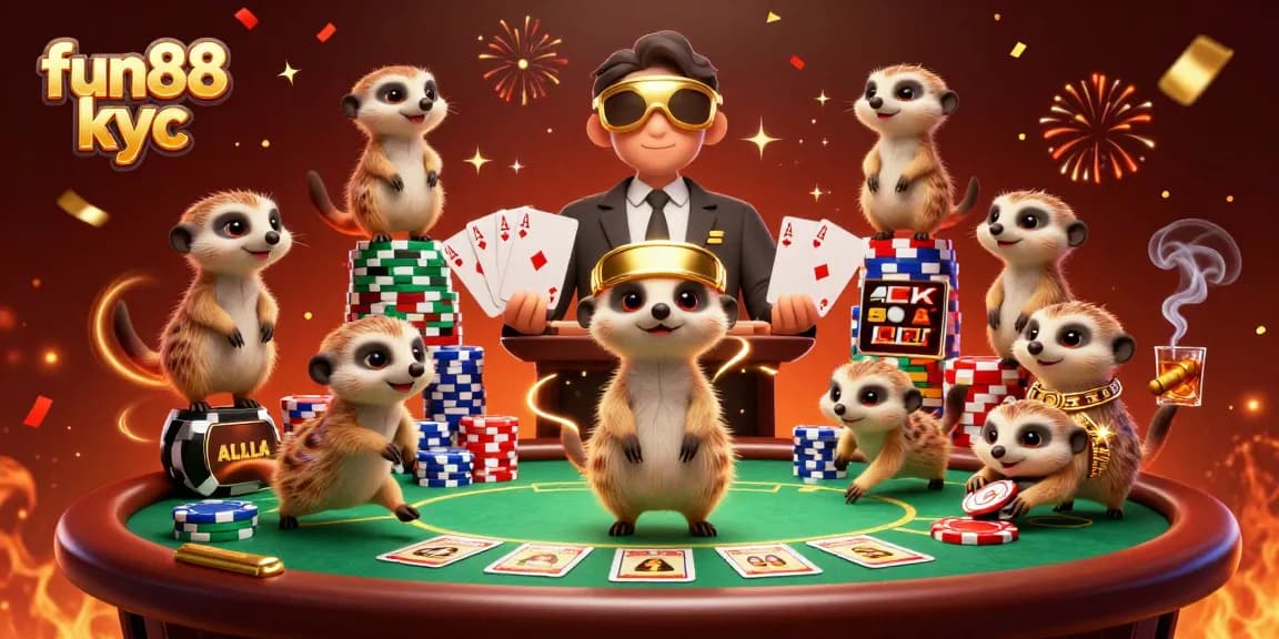 Chơi game tại Fun88 KYC với sâu sắc, hoạt động sôi động tại casino cùng nhiều phần thưởng hấp dẫn.