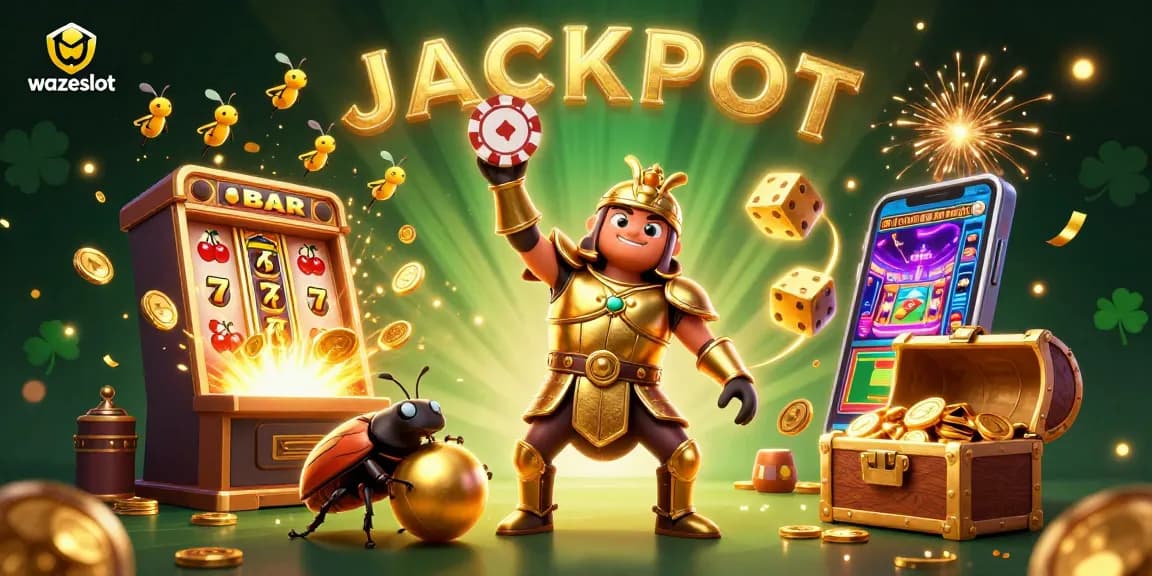 Engage with wazeslot's dynamic gaming scene featuring winning moments and jackpot excitement!