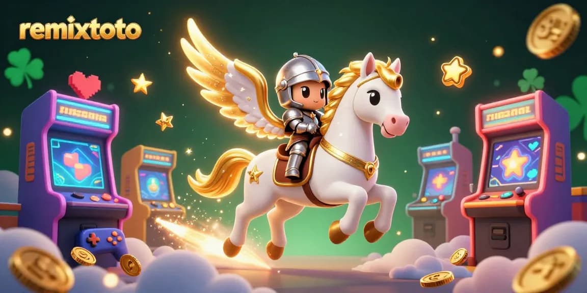 Engage with remixtoto through exciting gameplay with vibrant arcade machines and dynamic elements.