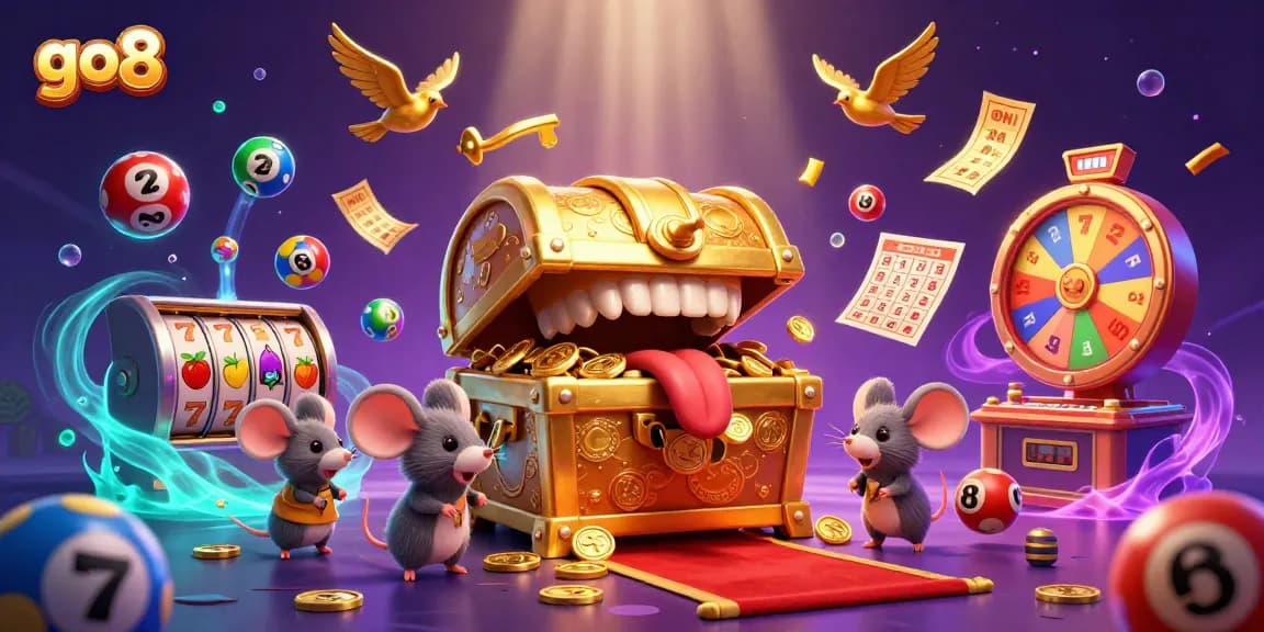 Experience endless excitement at go8 with dynamic slot games and colorful lottery elements!