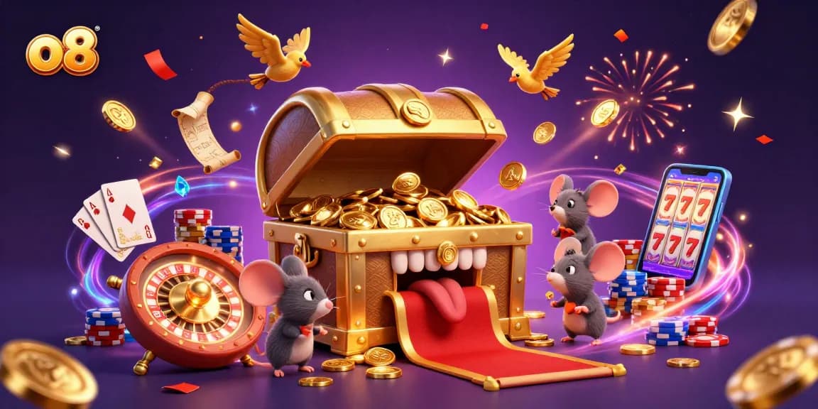 Experience thrilling wins at o8 with vibrant casino games and dynamic gambling elements.