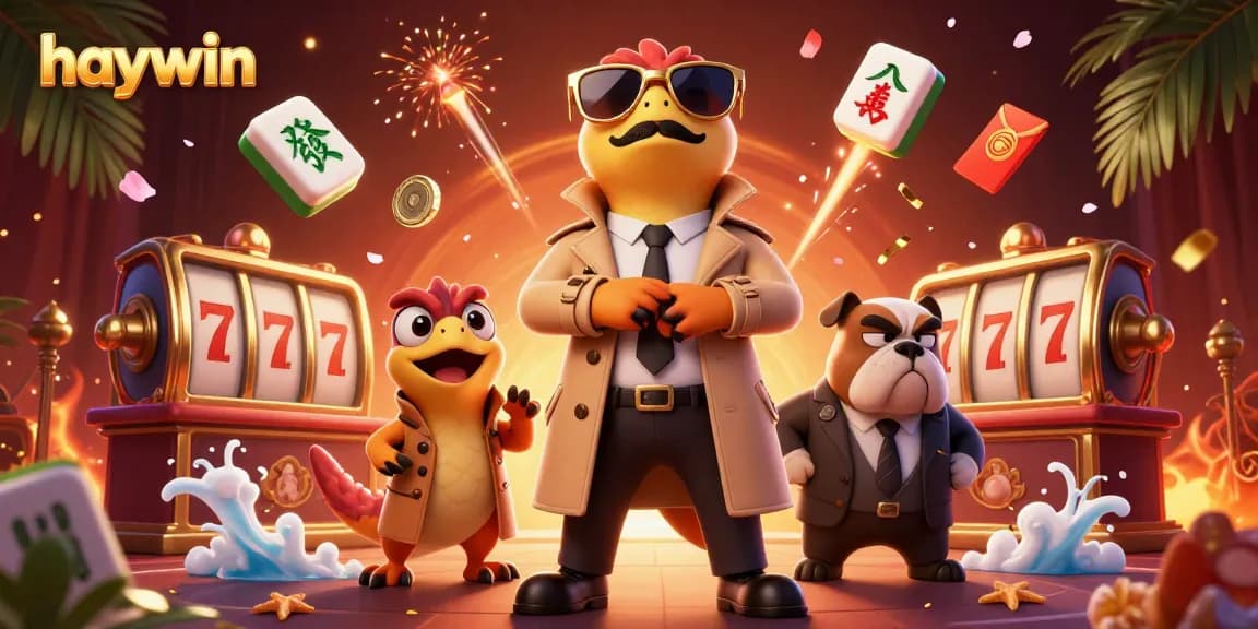 Experience the excitement at Haywin with three raptors hilariously disguised at a casino VIP entrance.