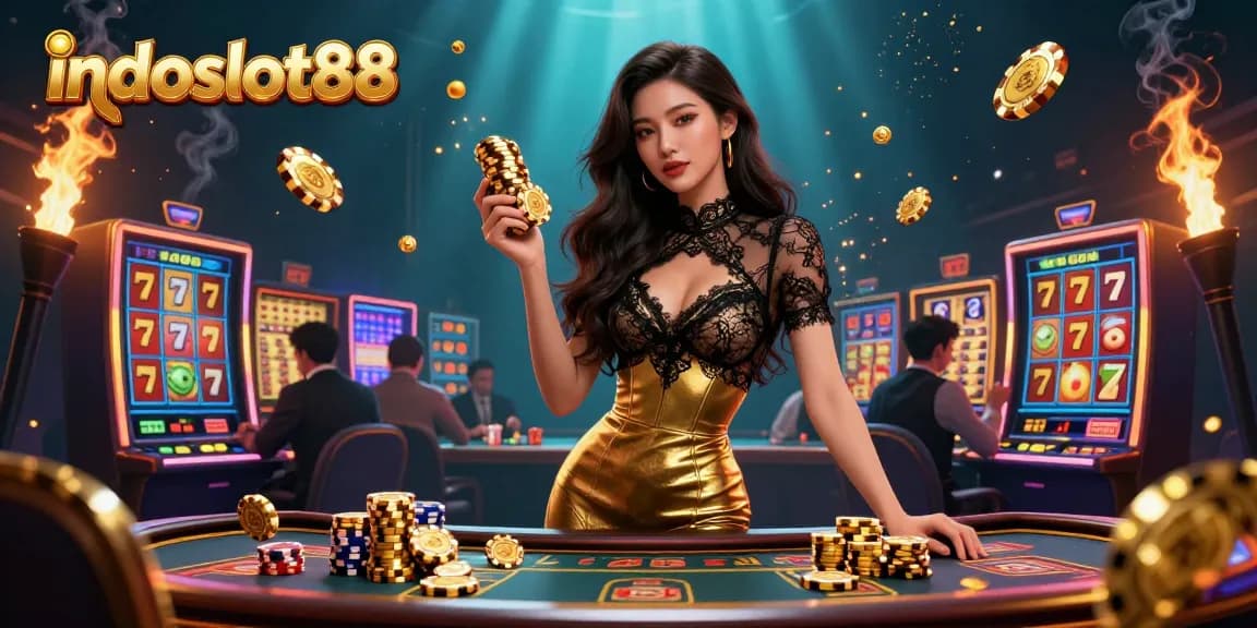 Engage with indoslot88's exciting slot games featuring dynamic jackpot elements and vibrant casino atmosphere.