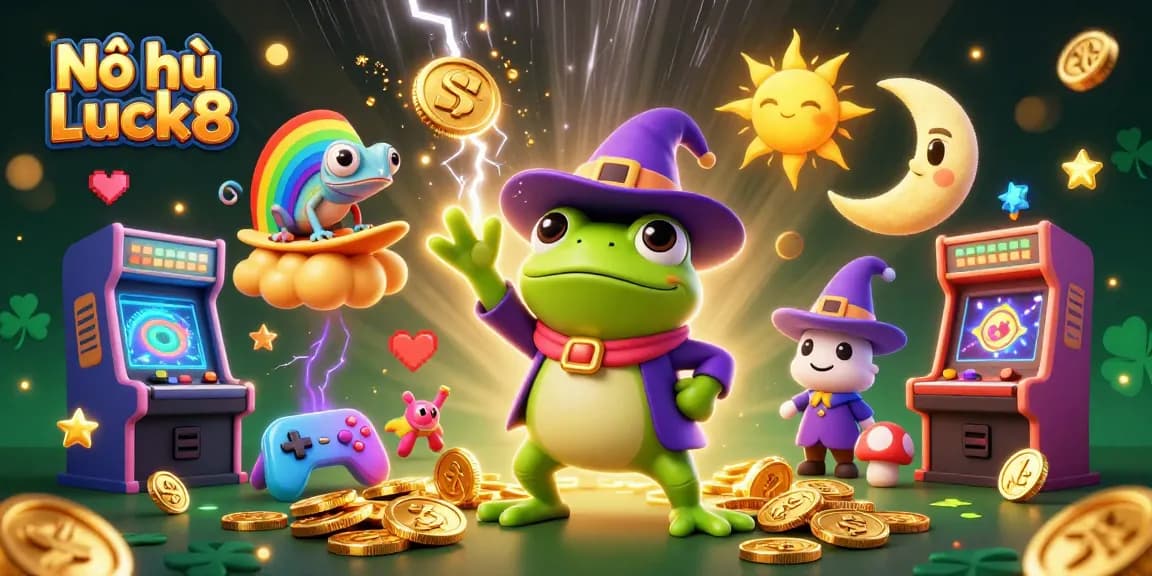 Experience thrilling gaming adventures with Nổ hũ Luck8’s captivating visuals and immersive slot gameplay.