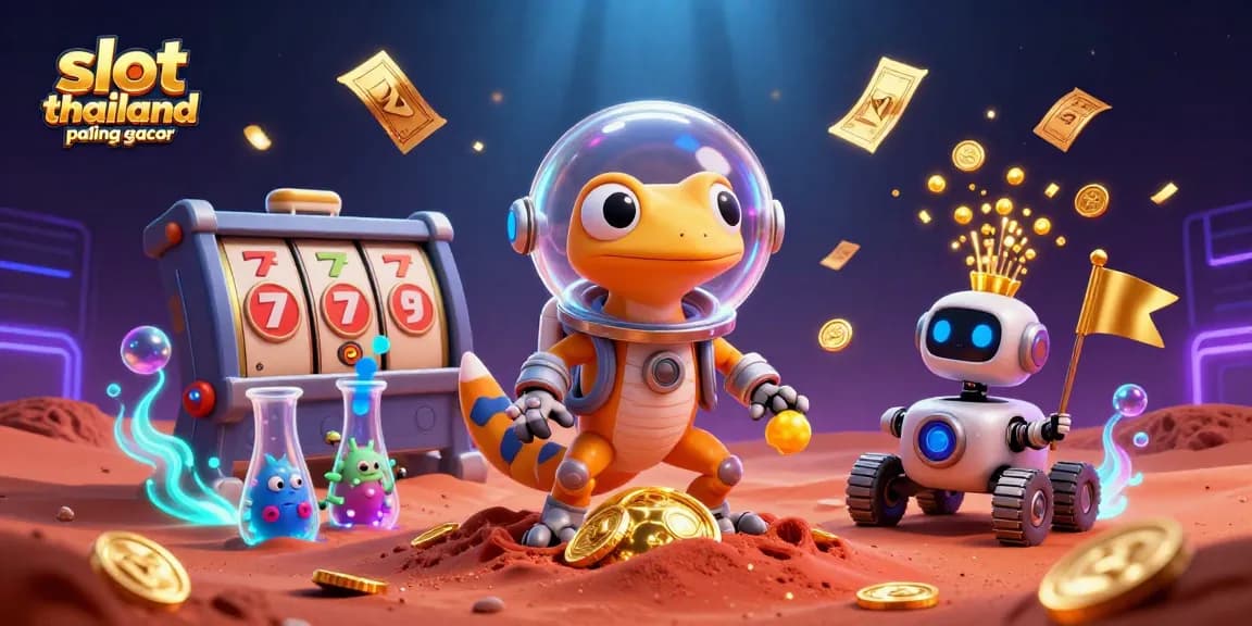 Experience the excitement of slot thailand paling gacor with vibrant illustrations of jackpots and celebrations.