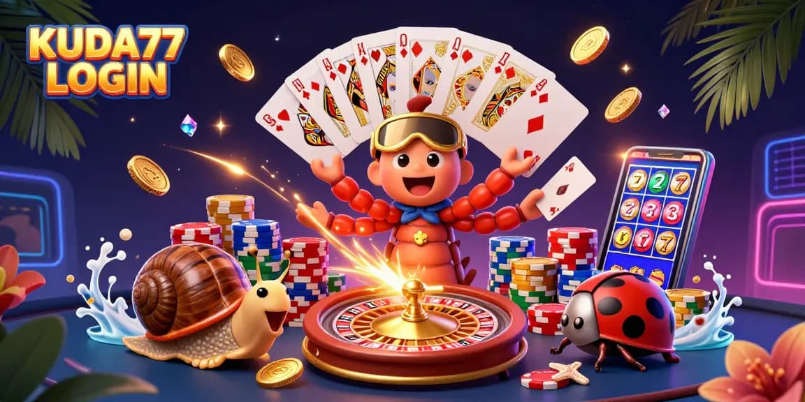 Raih kemenangan besar di KUDA77 LOGIN dengan dealer multimedia dan payout yang menggiurkan.