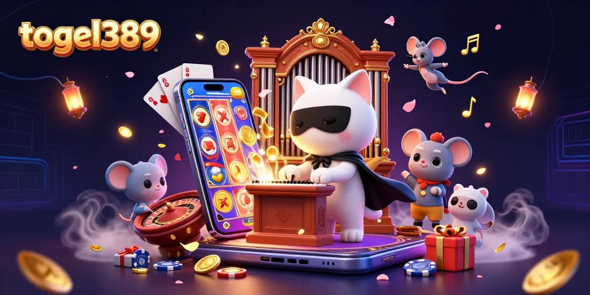 Experience thrilling gameplay at togel389 with captivating characters and vibrant casino elements.