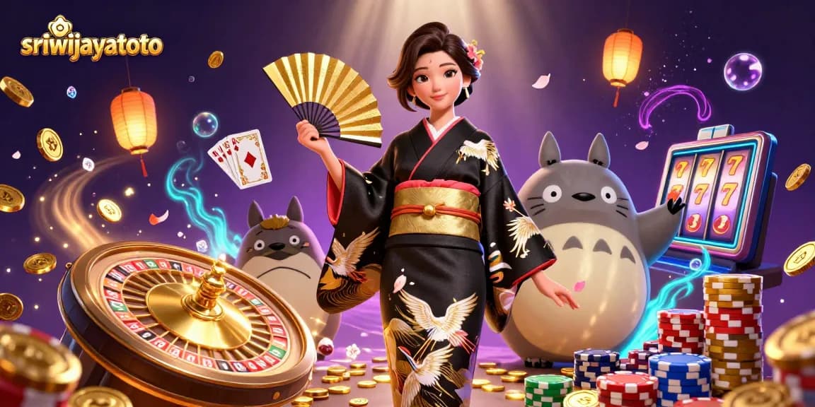 Sparkling casino elements bring sriwijayatoto to life, showcasing traditional charms with dynamic gaming energy.