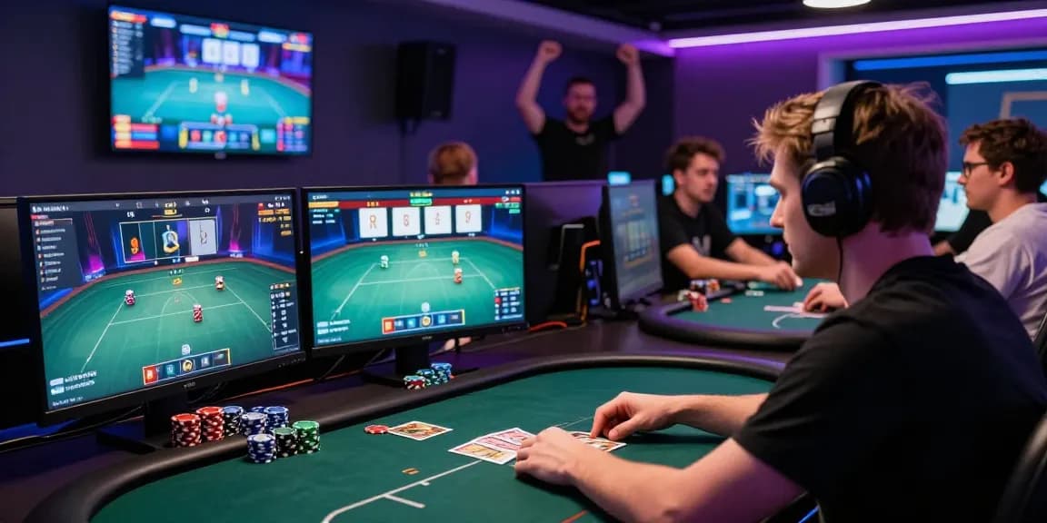 Engaging online poker game scene highlighting Alternatif Link Nagapoker features for gamers.