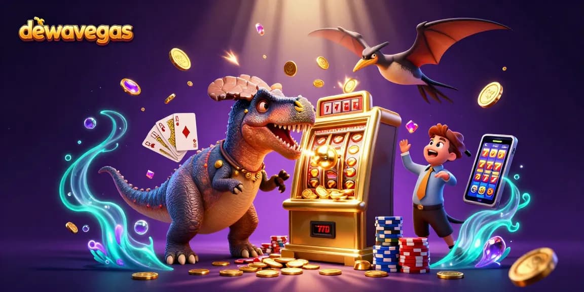 Experience thrilling baccarat action at dewavegas with a lively 3D casino scene featuring exciting characters.