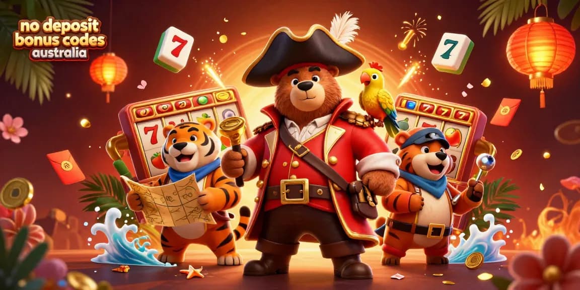 Experience big wins with no deposit bonus codes australia in a vibrant online casino scene with colorful elements.