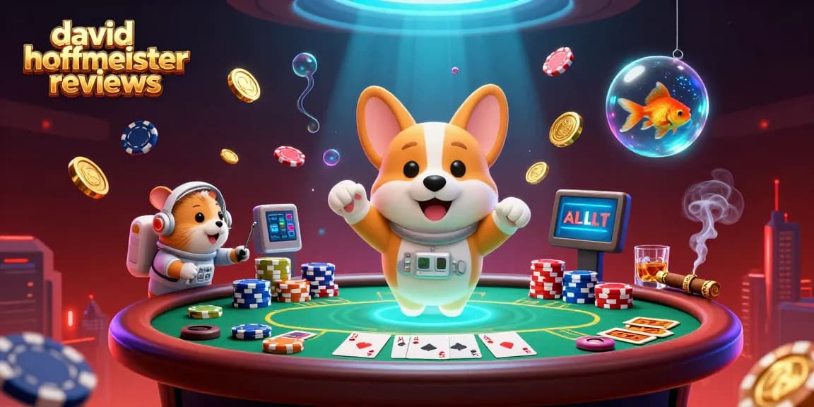 Experience thrilling david hoffmeister reviews insights through an engaging casino scene with animated characters.