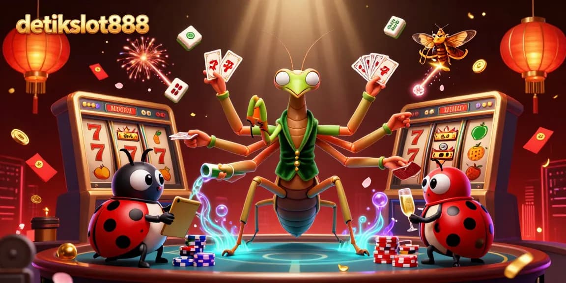 Mainkan slot online dan rasakan kegembiraan detikslot888 dengan berbagai elemen permainan menarik