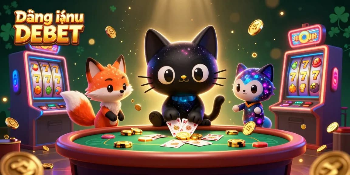Sign in to Đăng nhập DEBET and enter a vibrant cosmic casino world filled with excitement.