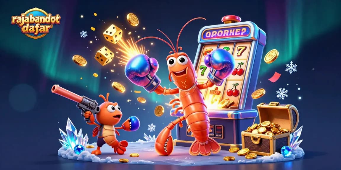 Experience rajabandot daftar excitement with vibrant 3D casino elements and characters gamely engaging in action.