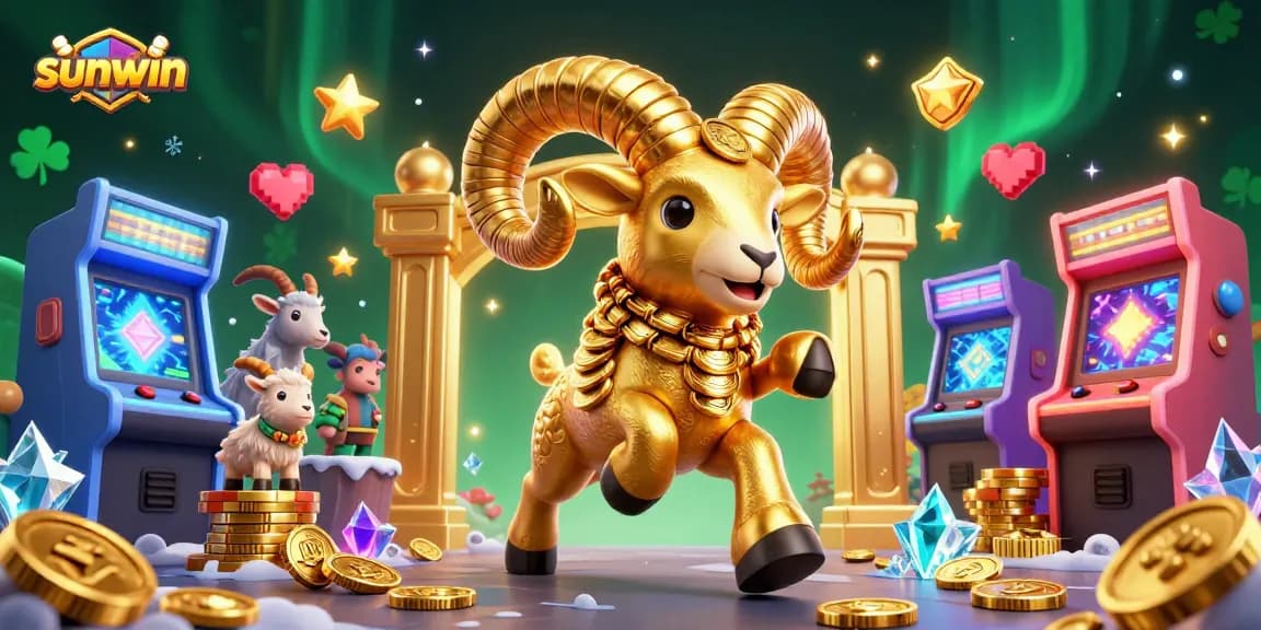 Experience thrilling gameplay within the sunwin casino world, highlighted by vibrant cartoon characters.