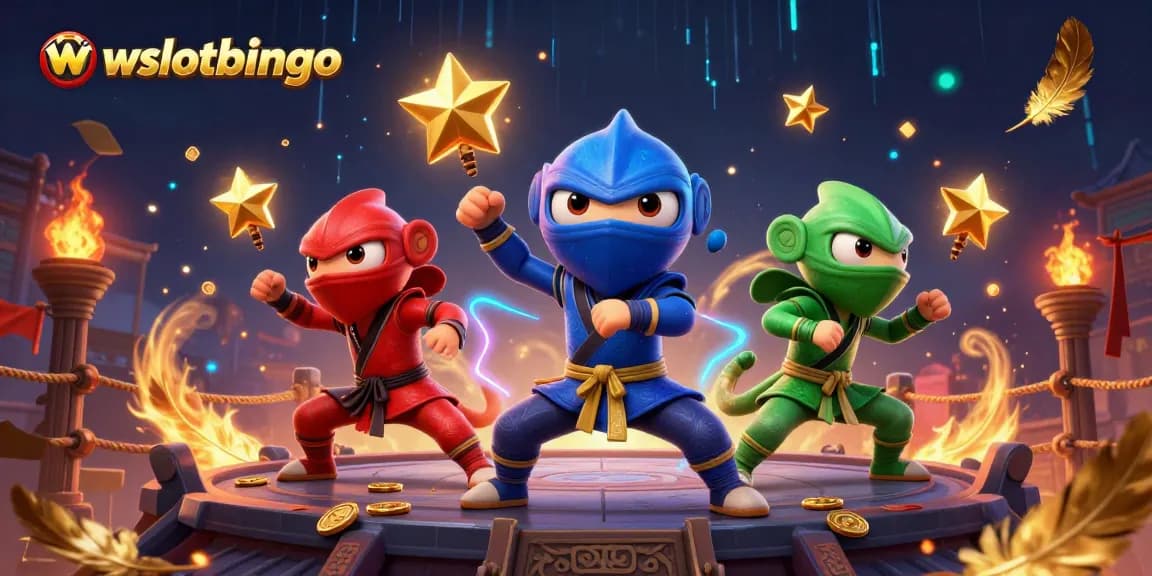 Wslotbingo menarik perhatian dengan tim ninja chameleon yang keren dalam aksi bingo yang seru.