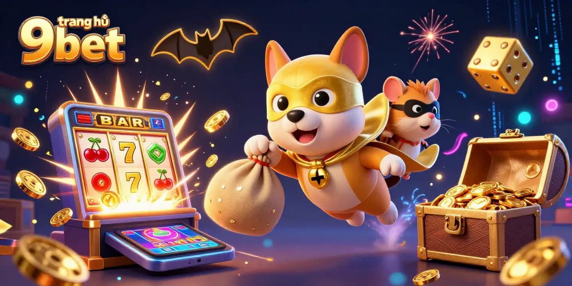 Catch thrilling action at trang chủ 9bet with a dynamic 3D casino illustration showcasing an exciting gaming environment.